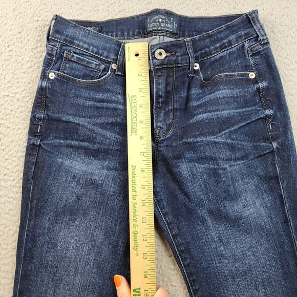 Lucky Brand Womens Sofia Boot Jeans Size 6/28 Blue Cotton Blend Bootcut Denim - Picture 6 of 9